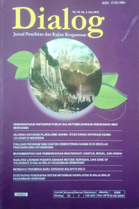 Image of Dialog: jurnal penelitian dan kajian keagamaan