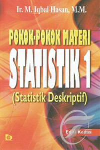 Image of Pokok-pokok materi statistik 1 : Statistik deskriptif