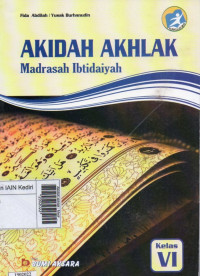 Image of Akidah akhlak : Madrasah Ibtidaiyak Kelas VI