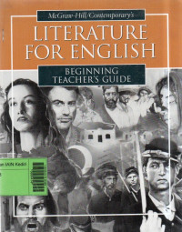 Image of Literature fo english : beginning teacher's guide