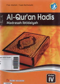 Image of Al-Qur'an hadis Madrasah Ibtidaiyah kelas IV