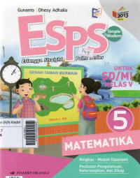 Image of ESPS Matematika jilid 5 : untuk SD/MI kelas V berdasarkan kurikulum 2013 revisi