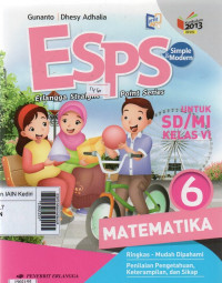 Image of ESPS Matematika jilid 6 : untuk SD/MI kelas VI berdasarkan kurikulum 2013 revisi