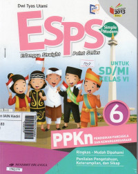 Image of ESPS PPKN (Pendidikan Pancasila dan Kewarganegaraan) jilid 6: untuk SD/MI kelas VI berdasarkan kurikulum 2013 revisi
