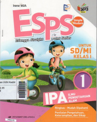 Image of ESPS IPA jilid 1 : untuk SD/MI kelas I berdasarkan kurikulum 2013 revisi