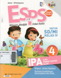 Image of ESPS IPA jilid 4 : untuk SD/MI kelas IV berdasarkan kurikulum 2013 revisi
