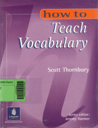 Image of How to teach vocabulary