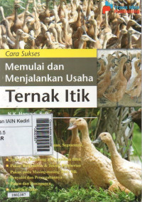 Image of Cara sukses memulai dan menjalankan usaha ternak itik