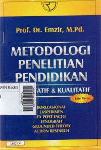 Image of Metodologi penelitian pendidikan : Kuantitatif  kualitatif