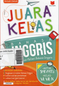 Image of Juara kelas bahasa inggris: rangkuman materi bahasa inggris