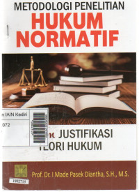Image of Metodologi penelitian hukum normatif dalam justifikasi teori hukum