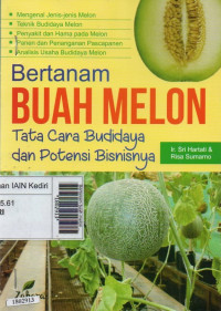 Image of Bertanam buah melon : tata cara budidaya dan potensi bisnisnya