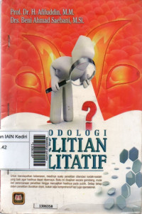 Image of Metodologi penelitian kualitatif