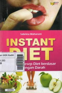 Image of Instant diet : berbagai resep diet berdasar golongan darah