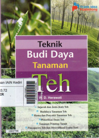 Image of Teknik budi daya tanaman teh