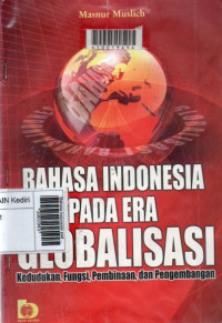 Image of Bahasa Indonesia pada era globalisasi