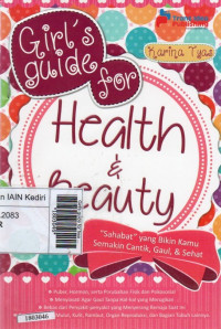 Image of Girl's guide for health & beauty