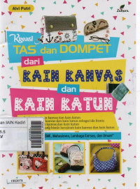 Image of Kreasi tas dan dompet dari kain kanvas dan kain katun