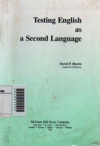 Image of Testing english as a second language