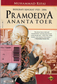 Image of Pramoedya Ananta Toer : biografi singkat (1925-2006)