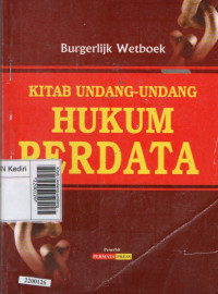 Image of Kitab Undang-undang Hukum Perdata (KUHPer) = Burgerlijk Wetboek
