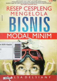 Image of Resep cespleng mengelola bisnis modal minim