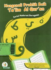 Image of Mengenal praktik baik ta'lim Al Qur'an