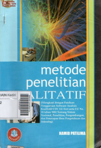 Image of Metode penelitian kualitatif