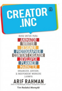 Image of Creator. Ink : Buku untuk para animator, writer, designer, photographer, content creator, developer, [lanner, marketer, organizer, advisor & independent worker lainnya