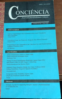 Image of Conciencia : Jurnal Pendidikan Islam