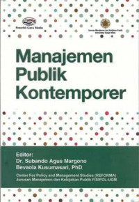 Image of Manajemen publik kontemporer