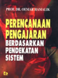 Image of Perencanaan pembelajaran berdasarkan pendekatan sistem