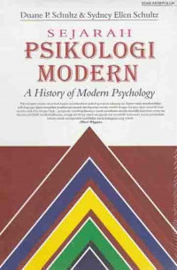 Image of Sejarah psikologi modern : A History pf modern psychology