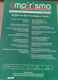 Image of Empirisma : Jurnal Pemikiran dan Kebudayaan