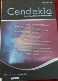 Image of cendekia : Jurnal Kependidikan dan Kemasyarakatan