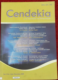 Image of Cendekia: Jurnal Pendidikan dan Kemasyarakatan