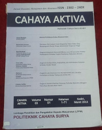 Image of CAHAYA AKTIVA