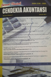Image of Cendekia Akuntansi: Jurnal Ilmiah volume 5, nomor 1 tahun 2017