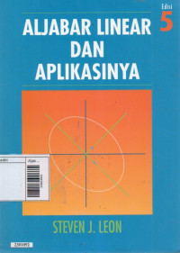 Image of Aljabar linear dan aplikasinya