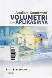 Image of Analisis kuantitatif volumetri dan aplikasinya