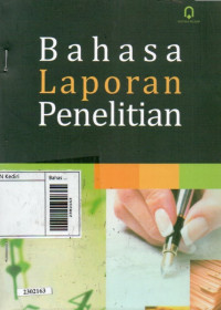 Image of Bahasa laporan penelitian