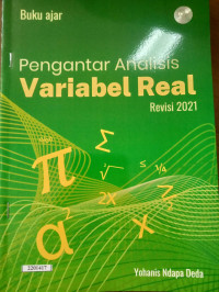 Image of Buku ajar pengantar analisis variabel real