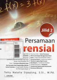 Image of Buku ajar persamaan diferensial jilid 2
