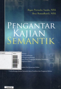 Image of Buku pengantar kajian semantik