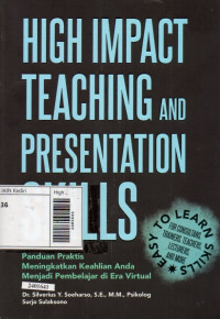 Image of High impact teaching and presentation skills :