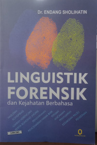 Image of Linguistik forensik dan kejahatan berbahasa
