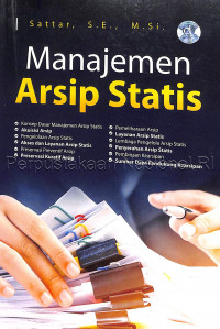 Image of Manajemen arsip statis
