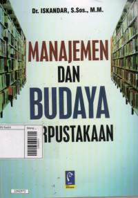 Image of Manajemen dan budaya perpustakaan
