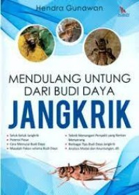 Image of Mendulang untung dari budi daya jangkrik
