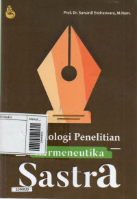 Image of Metodologi penelitian hermeneutika sastra